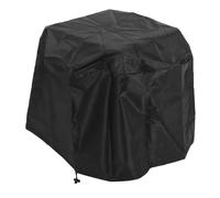 Alomejor Housse de Fontaine en Tissu Oxford 420D, Housse de Protection Durable avec Cordon de Serrage pour Fontaine Extérieure 89x61cm