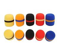 Alomejor Housse de Microphone, éponge Douce Anti-poussière pour Microphone, Pare-brise en Mousse élastique pour Conférence de Fête KTV,