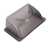 Alomejor Housse de Protection contre la Pluie pour Contrôle D'accès, étanche, de qualité Militaire, pour Dispositif de Porte, Grise, 7,4x4,5x3,0 Pouces, pour Systèmes D'empreintes Digitales