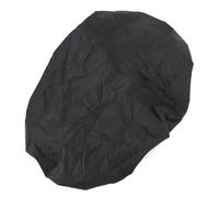 Alomejor Housse de Protection de Siège de Moto, Imperméable et Durable, pour Usage Extérieur, Tissu Oxford Noir, 1 Pièce (L)