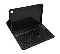 Alomejor Housse de Voyage Portable pour Tablette avec Clavier sans Fil Amovible, étui de Clavier en Cuir PU pour Tab M10 Gen 3 (Black)