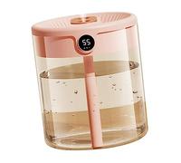 Alomejor Humidificateur D'air à Double Buse 2 L Humidificateur USB à Double Jet avec écran LCD d'humidité Diffuseur D'huile Aromatique de Grande capacité pour la Chambre à Coucher, pour Chambre à