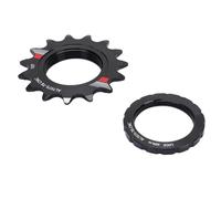 Alomejor Installation Facile avec Une Course sans Vitesse pour Les Vélos D'engrenage Solides, Minimise la Résistance et Le Bruit pour L'expérience de Conduite Transparente (15T)