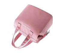 Alomejor Insulated Lunch Bag - Compact Oxford Cloth Design (PINK)