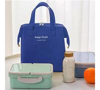Alomejor Insulated Lunch Bag with Durable Oxford Cloth (BLUE)