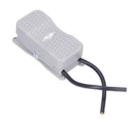 Alomejor Interrupteur à Pédale Marche/arrêt Stable et Durable pour un Contrôle D'automatisation Pratique 10 A 250 V