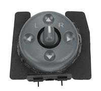 Alomejor Interrupteur de Commande de Rétroviseur en Métal ABS, Bouton de Commutation de Rétroviseur OEM 15009690 Réponse Rapide, Remplacement Direct pour Camions Chevy, Conducteurs de SUV