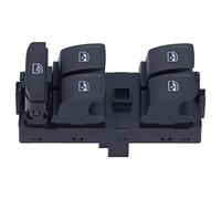 Alomejor Interrupteur de Fenêtre électrique Remplacement à Longue Durée de Vie pour STOEL 2020, Cross Sports Easting Installation for Auto-Owner-ABS + Metal Zwart