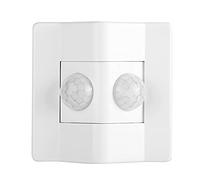 Alomejor Interrupteur Inductif de Mouvement PIR Intelligent AC90V-270V, Faible Consommation D'énergie, pour Entrepôts et Couloirs, Conception Blanche