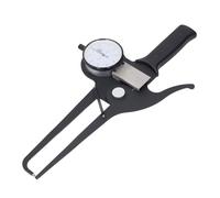 Alomejor Jauge à Coulisse à Cadran Externe, Outil de Mesure Précis pour le Diamètre Extérieur et L'épaisseur de Paroi, Jauge à Coulisse à Cadran 0-50 Mm X 125 Mm pour Mécaniciens et Ingénieurs,