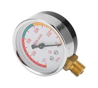 Alomejor Jauge à Vide pour Machine à Traire en Acier Inoxydable, Manomètre Numérique Facile à Lire pour Accessoire de Machine à Traire