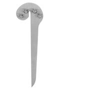 Alomejor Jauge Centrale en Acier Inoxydable, Outil de Marquage Durable pour L'usinage des Métaux et le Marquage des Angles