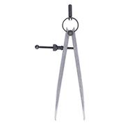 Alomejor Jauge de Marquage à Ressort à Jambe Plate avec Réglage Fin pour les Projets de Menuiserie, Boussole de Séparation en Acier au Carbone Durable pour un Marquage Précis, 1 unité