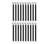 Alomejor Jauge de Pression des Pneus de Camion de Voiture de Poche Jauge à Crayon Mécanique Portable Compacte 70-350KPa Style Clamp/Holder de Poche Pack de 20 Pièces pour les Conducteurs en