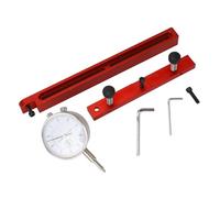 Alomejor Jauge de Scie à Table Numérique, Haute Précision Réglable pour le Travail du Bois, Kit de Base en Alliage D'aluminium 1 unité