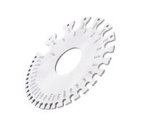 Alomejor Jauge D'épaisseur de Fil en Acier Inoxydable, 84mm, Outil de