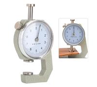 Alomejor Jauge D'épaisseur Outil de Mesure en Métal Compact pour Bijoux en Cuir 0-10 pour les Ouvriers D'atelier