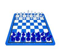 Alomejor Jeu D échecs, Échiquier Portable avec Base Antidérapante, 24 Cm,
