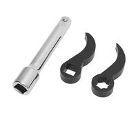 Alomejor Jeu D'adaptateurs de clé à Levier, Outil de Levier Polyvalent pour Les Réglages, Les Réparations Automobiles et Les Tâches d'entretien 3 Pièces