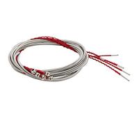 Alomejor Jeu de 5 Cordes de Basse en Acier, Résistantes et Durables, Compatibles avec les Basses 5 Cordes, Accessoires de Remplacement pour débutants.