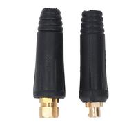 Alomejor Jeu de Connecteurs Rapides de Soudage 200-300A, avec Couvercle Résistant à la Chaleur, adapté à la Soudeuse Universelle à L'argon