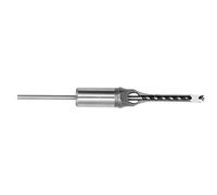 Alomejor Jeu de Forets à Mortaise à Trou carré Robuste, Réglable pour un Travail du Bois Efficace, 1 Pièce (6.4MM)