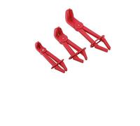 Alomejor Jeu de Pinces de Serrage de Tuyau en Plastique Flexible, 3 Pièces, Kit de Réparation de Conduites D'eau et de Carburant de Frein pour Mécaniciens (YELLOW)