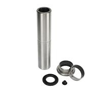 Alomejor Jeu de Roulements de Poutre d'essieu Arrière Kit de Réparation de Suspension de Roue en Caoutchouc Métallique OE 514897 517914 pour 206 205 et C2 Ajustement de stabilité de l'essieu Arrière