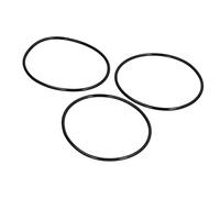 Alomejor Joint Torique de Rechange en Caoutchouc Nitrile pour Cartouche Filtrante de Purificateur D'eau - Lot de 3 Joints d'étanchéité pour HomeMaster, Pentek - Noir 15 X 14 X 0,4 Cm