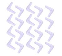 Alomejor Joints de Pompe à Oxygène D'aquarium Augmentant Efficacement Les Vannes de Contrôle du Volume d'air pour Menuisier de Pompe D'aquarium, 20 Connecteurs en Plastique Blanc pour Tube de 4 Mm