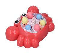 Alomejor Jouet de Frappe en Forme de Crabe, Jeu de Martelage avec Différentes Couleurs pour la Coordination œil-Main des Enfants (Rouge)