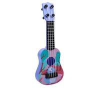 Alomejor Jouet de Guitare ukulélé de Dessin animé Jouable pour Enfants de Plus de 3 Ans, Instrument de Musique éducatif pour Les Sorties en Famille, Jouet ukulélé Portable Léger (Purple)