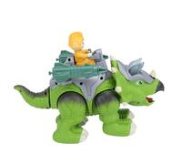 Alomejor Jouet de Pulvérisation de Dinosaure, Véritable Dinosaure électrique avec Jet d'eau, Son de Marche Réel, pour L'interaction Parents-Enfants (Green)