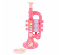 Alomejor Jouet de Trompette, ABS Early Learning Wind Instrument, Jouet Musical Interactif adapté aux Enfants 3,4,5,6,7 Ans (Blue)