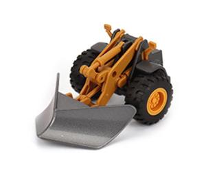 Alomejor Jouet de Véhicule de Construction en Alliage, Jouets de Camion D'ingénierie à L'échelle 1:55 avec Façade Amovible pour Enfants Garçons, Conception de Simulation Réaliste (Chasse-Neige)