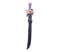 Alomejor Jouet épée Lumineux, Sabre éclairé par LED RVB avec 7 Effets Fluides de Couleur, Capteur de Son et Effet de Fumée pour Cosplay, Cadeaux d'anniversaire (Purple)