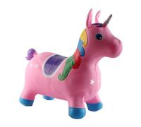 Alomejor Jouet Gonflable Cheval Bon Rebond Enfant Sûr Durable Cheval Gonflable Jouet pour Garçons et Filles Maison Rose Bleu PVC 40x60x23cm pour Intérieur Extérieur (Alomejornr89kdv4ch-221125SU02-1)