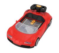 Alomejor Kids Racing Adventure Car Wheel Toy avec de la Musique et des Sons pour Les Filles de 3 Ans et Plus Les Filles Interactives Game Game GAD GADEAUX (Rouge)