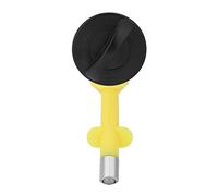 Alomejor Kit de Boisson pour Chiot, Chien et Chat, Bouteille d'eau Suspendue, Tête de Distributeur Jaune pour Usage Domestique et Extérieur