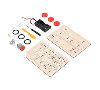Alomejor Kit de Bricolage d'avion Planeur électrique en Bois pour Enfants, Apprentissage STEM et Expérience Amusante, fabriqué à Partir de Matériaux écologiques