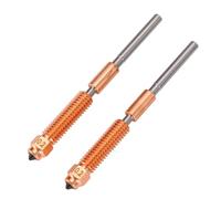 Alomejor Kit de Buses à échange Rapide, Buses Bimétalliques en Acier trempé pour à Grande Vitesse, Compatibles avec K1C K1 Ender 3V3, Sortie 0,2 Mm