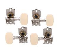 Alomejor Kit de Chevilles de Réglage de Cordes de Guitare, Tête de Machine Légère et Durable pour Guitares électriques Acoustiques