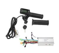 Alomejor Kit de Contrôleur de Vélo électrique 36V 48V 1000W 38A, 3 Modes, Contrôleur sans Balais, Accélérateur 805 avec Panneau pour Conversion de Vélo