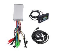 Alomejor Kit de Contrôleur de Vélo électrique 36V 48V 250W 350W Moteur sans Balais avec écran LCD étanche Affichage Sine Wave 3 Modes pour Le Scooter DIY Conversion de Vélo