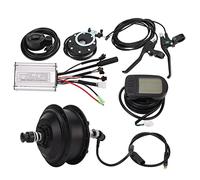 Alomejor Kit de Conversion de Vélo électrique, Moteur sans Balais avec Contrôleur et Panneau LCD pour Vélo de Montagne avec Entraînement Arrière, Puissance du Moteur 350 W, Idéal pour électrique DIY