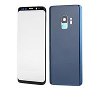 Alomejor Kit de Coque Arrière en Verre pour S9 G960, Remplacement Durable de Haute qualité, Installation DIY pour Réparation de Téléphone Portable, Outils et Accessoires Inclus (Blue)