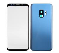 Alomejor Kit de Coque Arrière en Verre pour S9 G960, Remplacement Durable de Haute qualité, Installation DIY pour Réparation de Téléphone Portable, Outils et Accessoires Inclus (Blue)