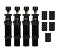 Alomejor Kit de Dégonflage de Pneus à Arrêt Automatique Réglable, Gain de Temps Efficace Tout-Terrain 4x4 pour Camionnettes RVs Métal 6.2x1.1x0.9cm