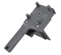 Alomejor Kit de Localisation de Trous Droits, 41 Pièces, Outils de Guidage de Perçage pour le Perçage Précis, Bricolage, Travaux de Menuiserie, Légers et Portables (GREY)