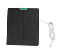 Alomejor Kit de Panneau Solaire à Haute efficacité 10 W pour Caméra de Chargeur Solaire Universel pour Anneau/Clignotement / (WHITE)